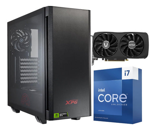 Pc Gamer Rtx 4070 Intel Core I7 14700k Ram 32gb 2tb Ssd M.2 32 Gb