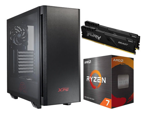 Pc Gamer Rtx 3060 Ryzen 7 8 Core Ram 32gb 2 Tb Ssd M.2 Wifi 32 Gb