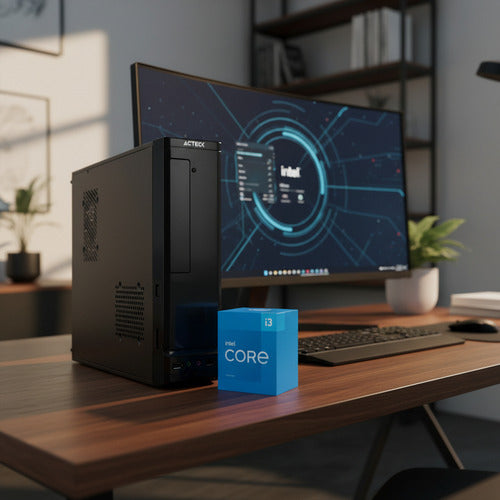 Pc Compacta Slim Intel Cpu Intel Core I3 Ram 16gb 250gb Ssd 250 Gb 16 Gb Intel Uhd