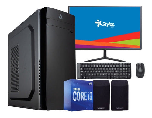 Pc Escritorio Completa Cpu Intel Core I3 Ram 8gb 480gb Ssd 8 Gb