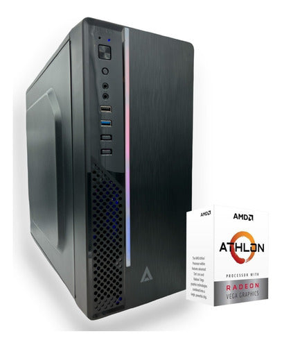 Pc Escritorio Cpu Amd Athlon 8gb Ram 240 Gb Ssd Wi-fi Rápida 8 Gb