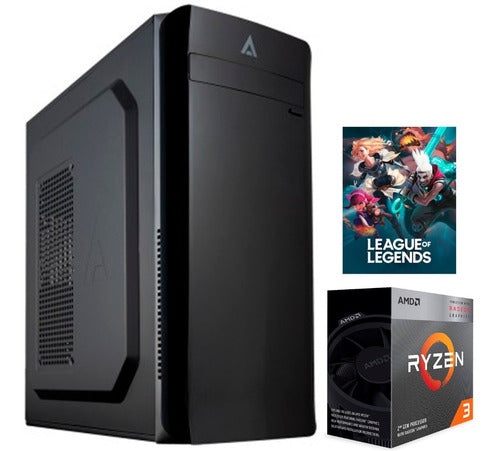 Pc De Escritorio Intel Cpu Ryzen 3 3200g Ram 16gb 240gb Ssd 8 Gb