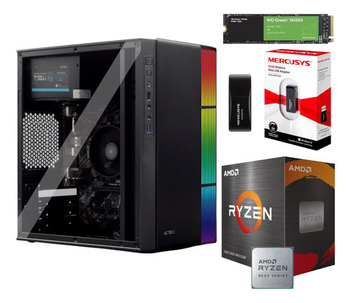 Pc Gamer Ryzen 7 5700g 8 Core Ram 32gb Ddr4 240gb Ssd Wi-fi