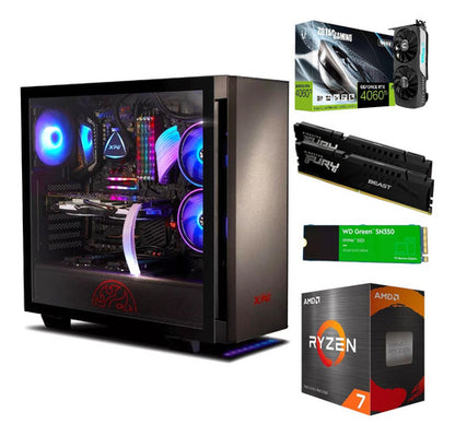Pc Gamer Rtx 5060ti 8gb Ryzen7 5700x 32gb 1tb M.2 Xpg 32 Gb
