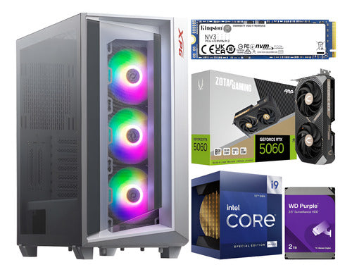 Pc Gamer Moderna Rtx 5060 Intel Core I9 Ram 32gb 1tb Ssd M.2 32 Gb 4060