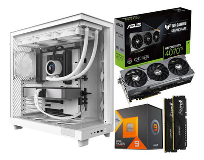 Pc Gamer Rgb Ryzen 9 7900x3d Rtx 4070 Ti Ddr5 32gb 1tb Ssd 32 Gb