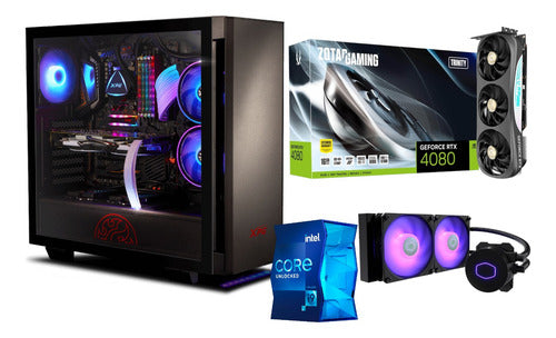Pc Gamer Diseño Rtx 4080 Intel Core I9 Ram 64gb 1tb Ssd  64 Gb